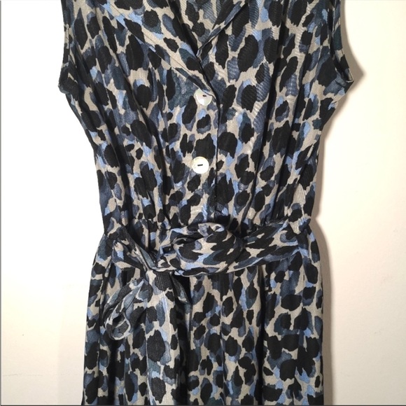 Leopard print vintage dress - Picture 5 of 7